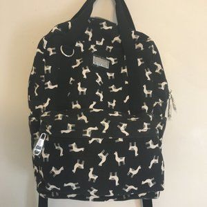 Madden Girl Black Aplaca/Llama Backpack
